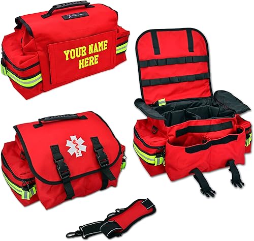 Miniatura 7 de Lightning X - Bolsa de trauma EMT personalizable con parche bordado con nombre  morado