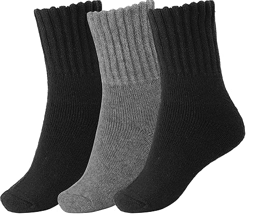 BomKinta Boot Socks for Women Winter Solid Thick Warm Socks
