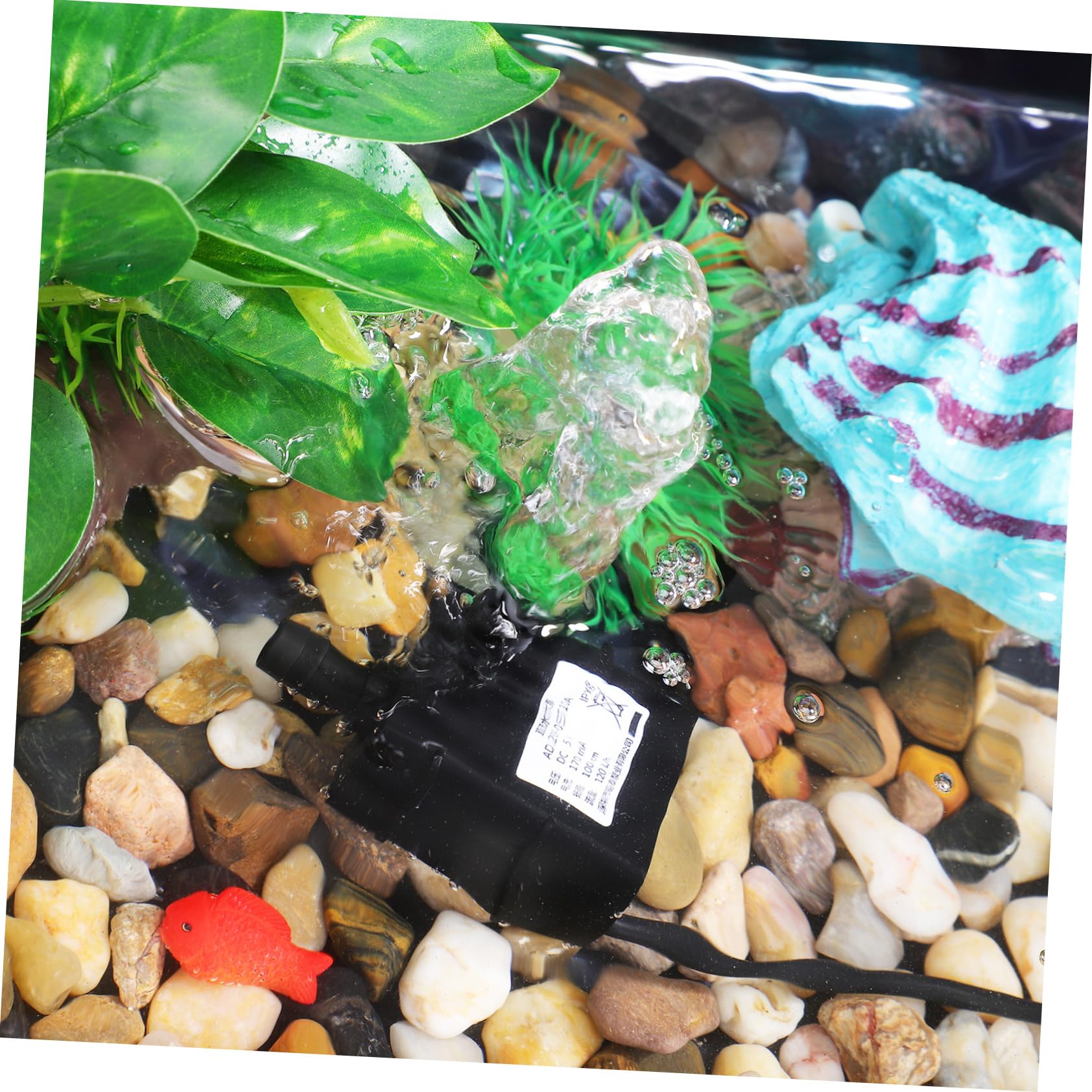 Yardwe 5pezzi Mini Pompa Submersibile Usb Per Per e Acquari Pompa e Silenziosa Per Facile Installare e Multi-
