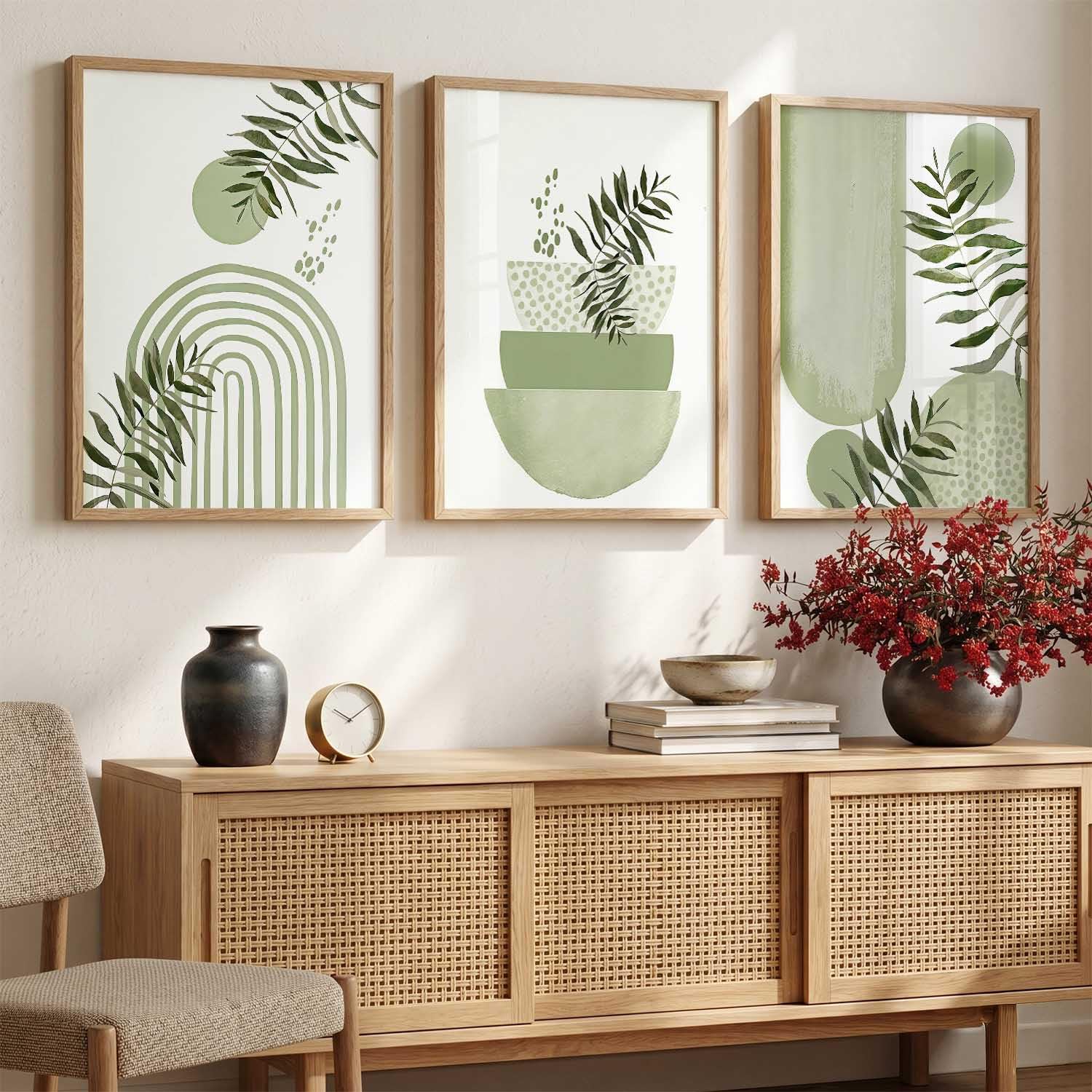 BOHO Wall Art Frames - Aesthetic Decor -15 BOHO Wall Art Frames - Aesthetic Decor -15