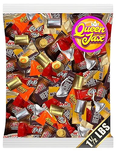 Paquete surtido de dulces de chocolate  1.5 libras  Mezcla de chocolate a granel  Caramelos de chocolate a granel  Surtido de chocolate Hershey