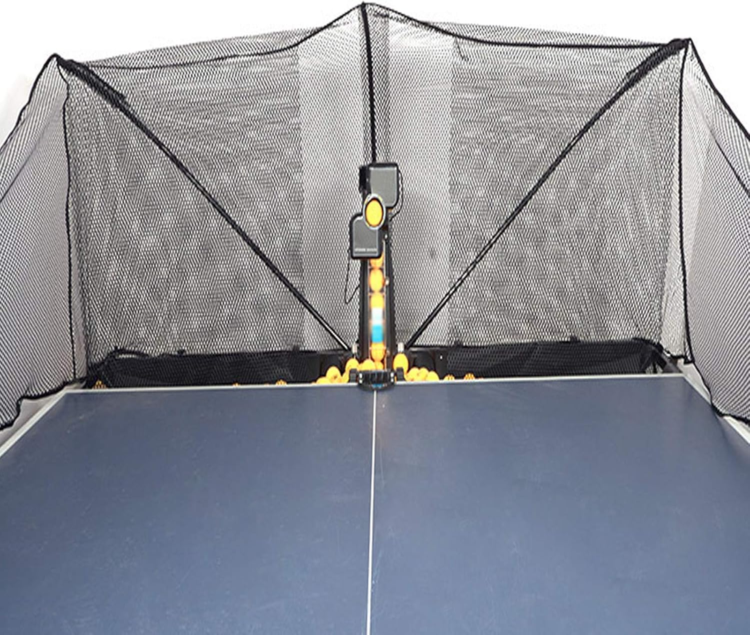 ASDQWER Table Tennis Robot Machine, Automatic Ping Pong