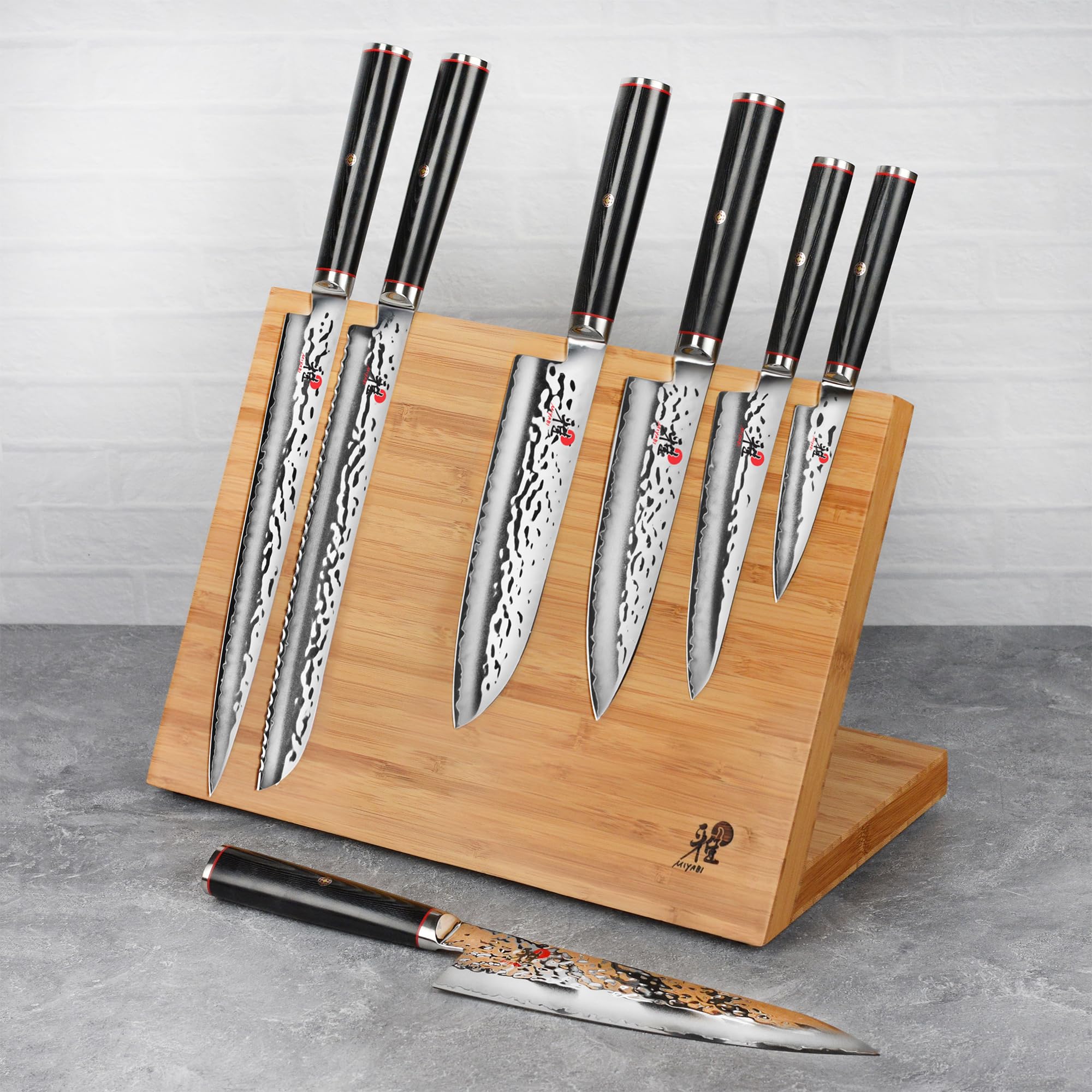 Amazon.com: Miyabi Mizu SG2 Magnetic Easel Knife Set, 10 Piece