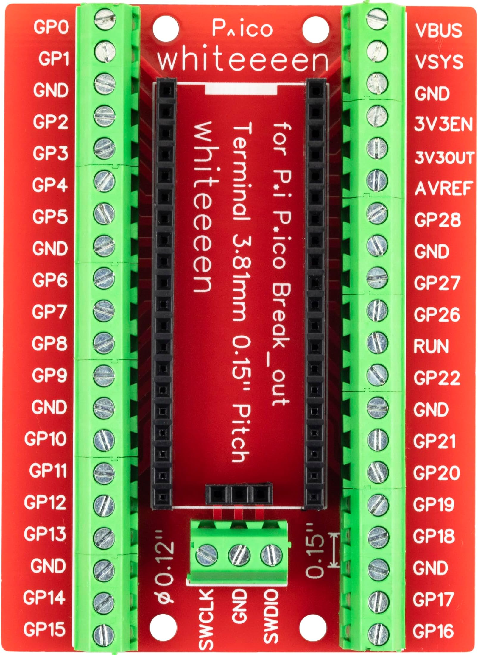 For PICO Breakout Board with SWD Port for Raspberry Pi