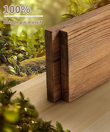 Miniatura 5 de Gronda Estantes flotantes de madera para pared de 24 pulgadas, estante rústico de pino natural, estantería industrial, decoración de pared,
