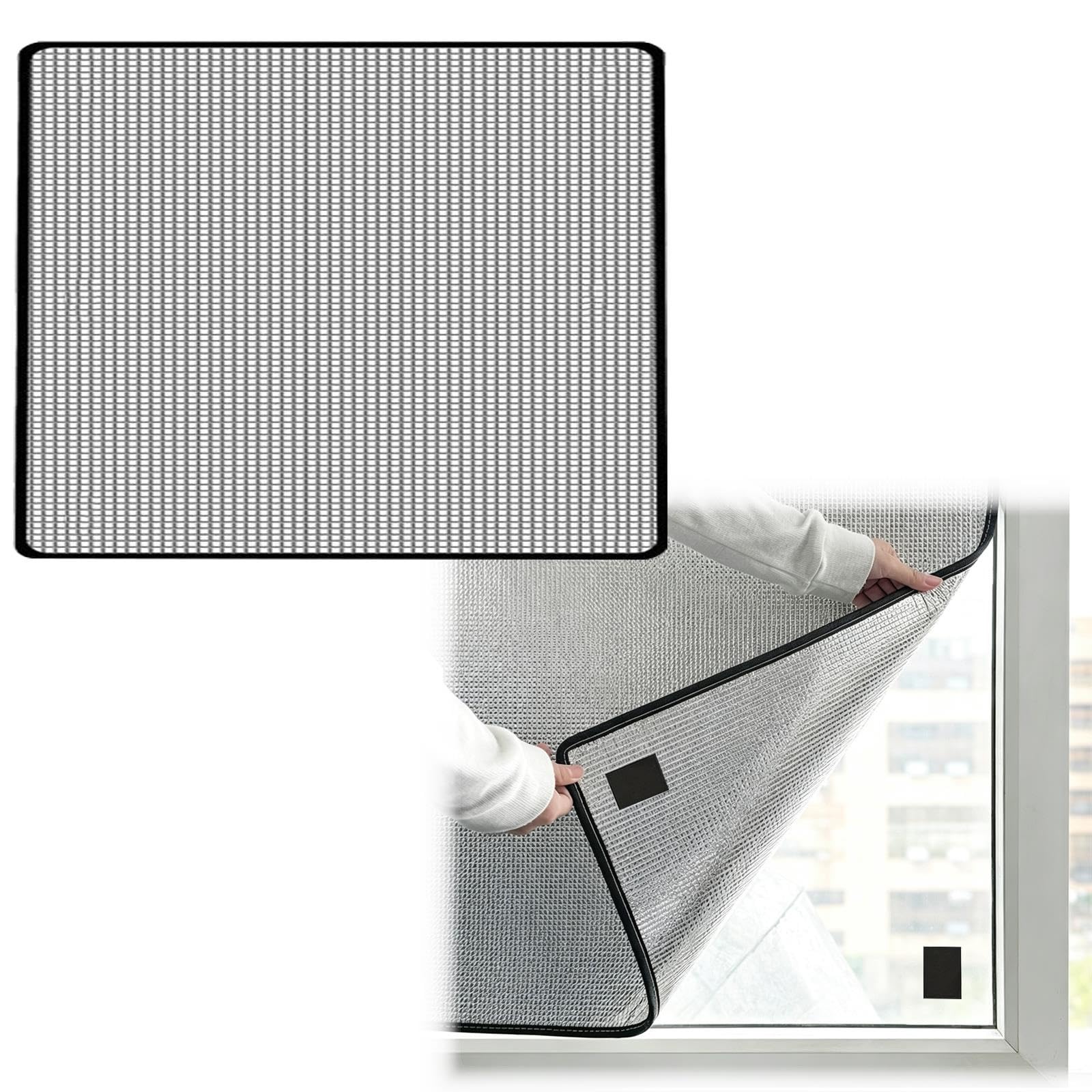 Cubierta De Ventana Opaca De Papel De Aluminio, Barrera De Ventana