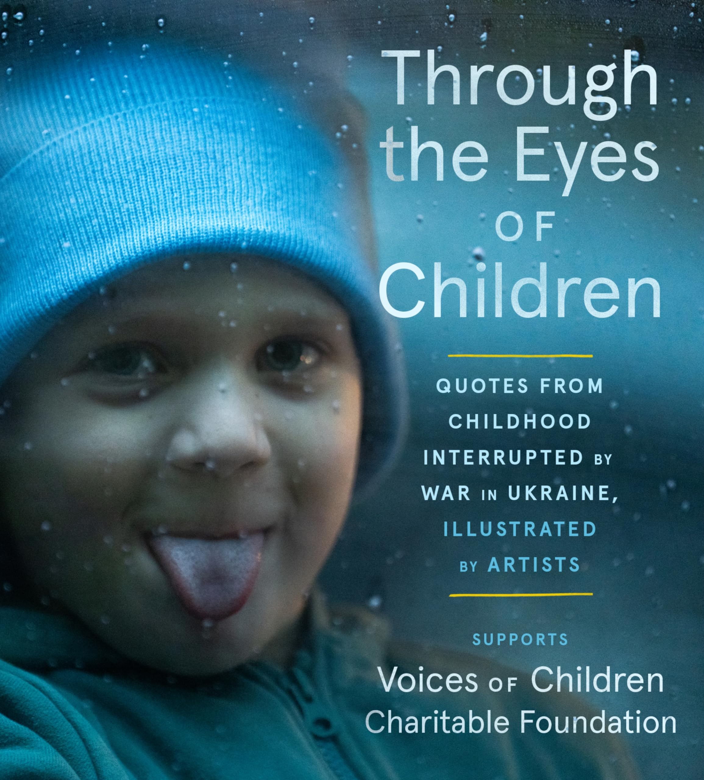Livre témoignage guerre en Ukraine avec citations d'enfants et illustrations pour la santé mentale