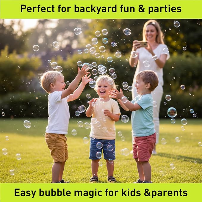 Uncle Bubble No-Spill Bubble Tumbler, Pack de 2 para Niños miniatura 7