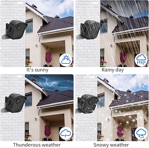 Miniatura 5 de WOFRO - Paquete de 3 fundas protectoras de silicona para Blink Outdoor 4 (4. generación), funda de silicona para Blink Outdoor 4, accesorios para