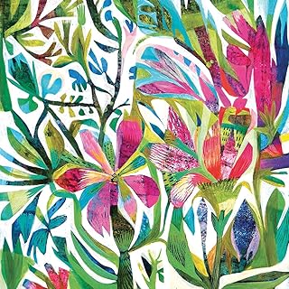 Home Collection Servietten (2er Set / 40Stück) 3-lagig 33x33cm Bunter Blütenrausch