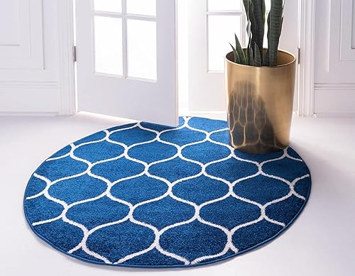 Miniatura 85 de Rugs.com Lattice Frieze Collection Alfombra – 4 x 6 pies, alfombra mediana negra perfecta para salas de estar, comedores grandes, planos abiertos