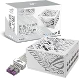 ASUS ROG Strix 1000W Platinum White Edition (80 Plus and Cybenetics Platinum, Fully Modular ATX, ATX 3.1, PCIe 5.1, GaN MOSFET, GPU-First IVS, ROG Equalizer 12V-2x6, 10 years) - 1
