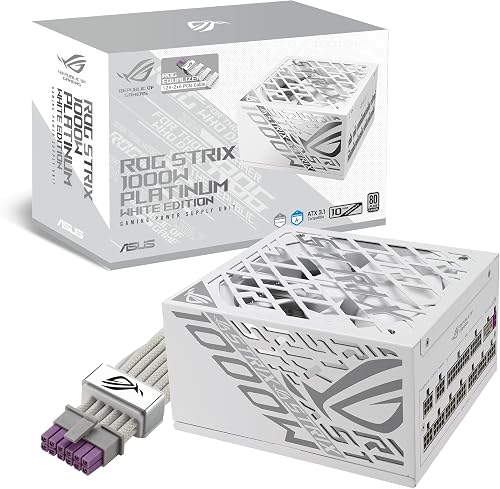 ASUS ROG Strix 1000W Platinum White Edition (80 Plus and …