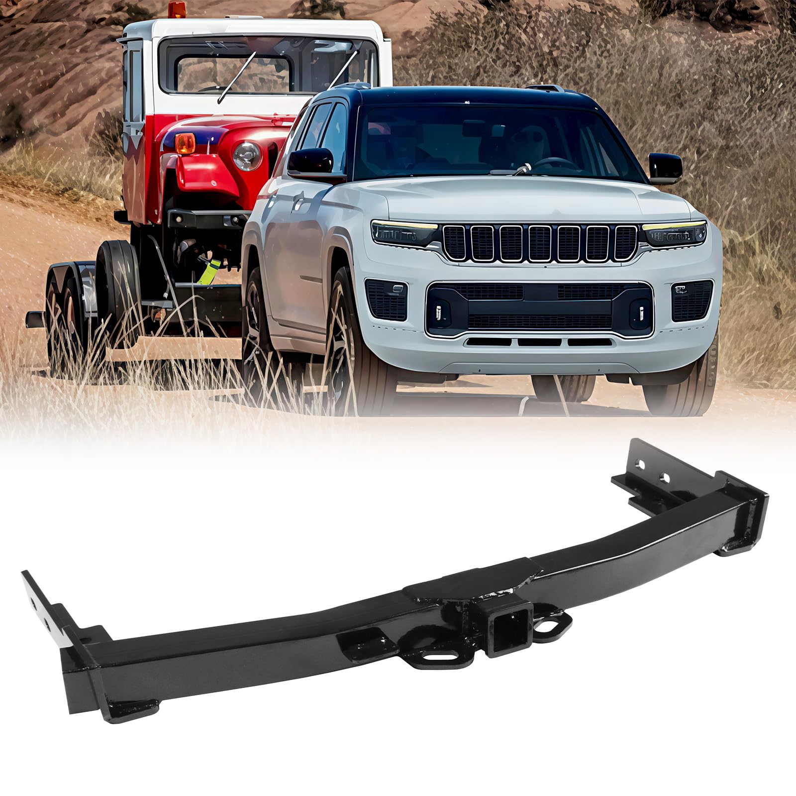 WeiSen Class 3 Trailer Hitch Receiver For Jeep Grand Cherokee WK 2005-2010