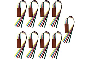 Outus 9 Pieces Bible Ribbon Page Marker Bookmarks