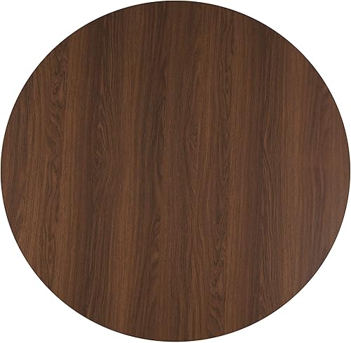 Miniatura 7 de FINECASA Mesa auxiliar redonda de madera, patas curvas, sofá de acento, decoración del hogar, mesas de sala de estar modernas de mediados de siglo,