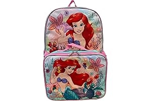 Little Mermaid: Sirenita Sensational Kids' Backpack Lunch Box Set