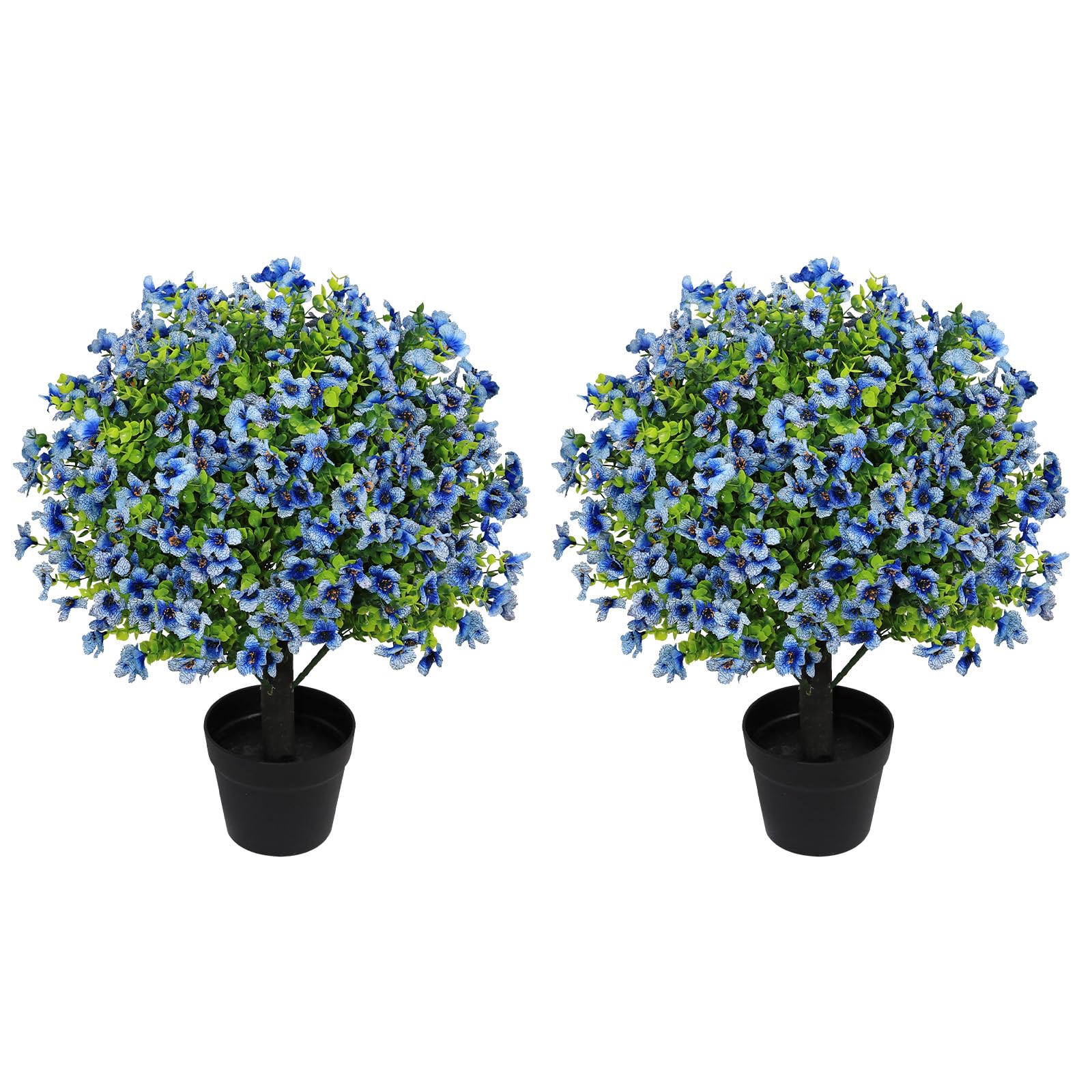 Aoutyers Artificial Blue Daisy Mums