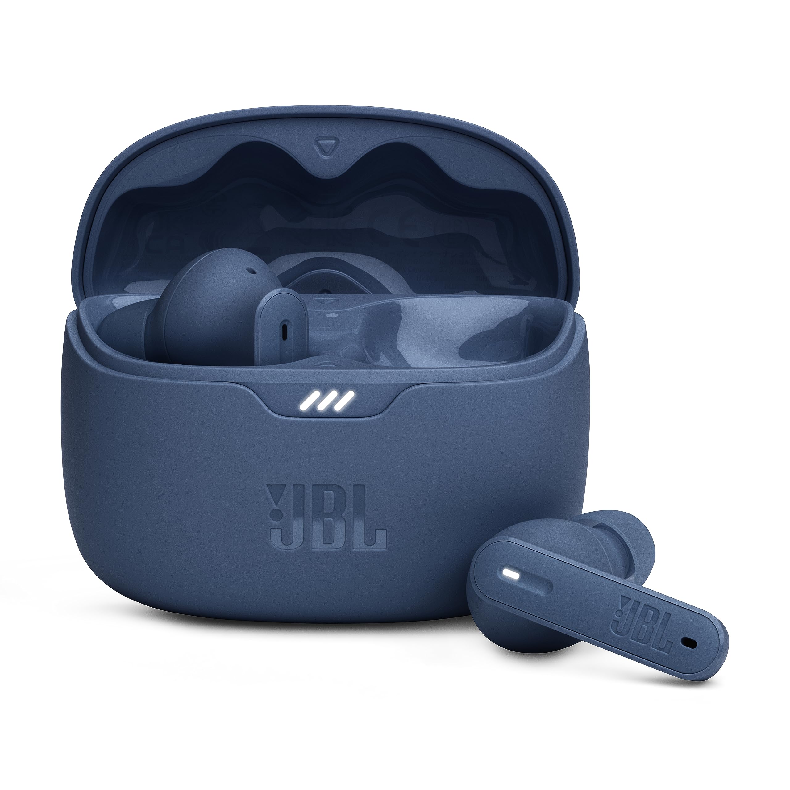 JBL Tune Beam - True Wireless Noise Cancelling Earbuds - Blue