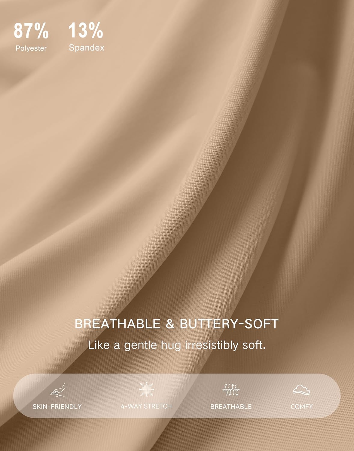 G Gradual Women's Capri Pants with Pockets High Waist Yoga Pants Wide Leg Workout Summer Pants for Casual, Travel, Exercise - Image 5