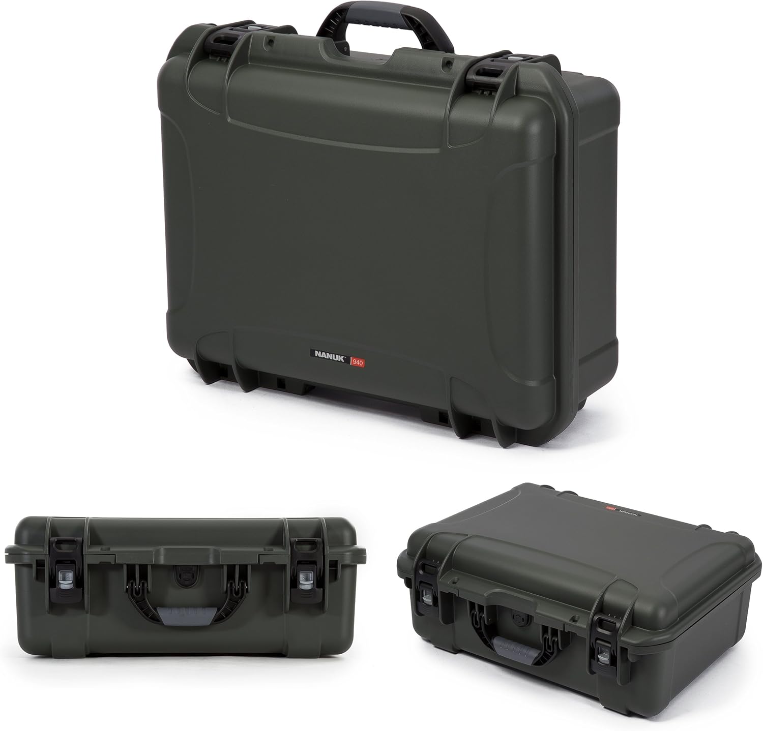 50% оƒƒ Dіѕсоunt Nanuk 940 Ronin M Waterproof Hard Case with Custom Foam Insert for DJI Ronin M Gimbal Stabilizer System - Olive,940-RON6