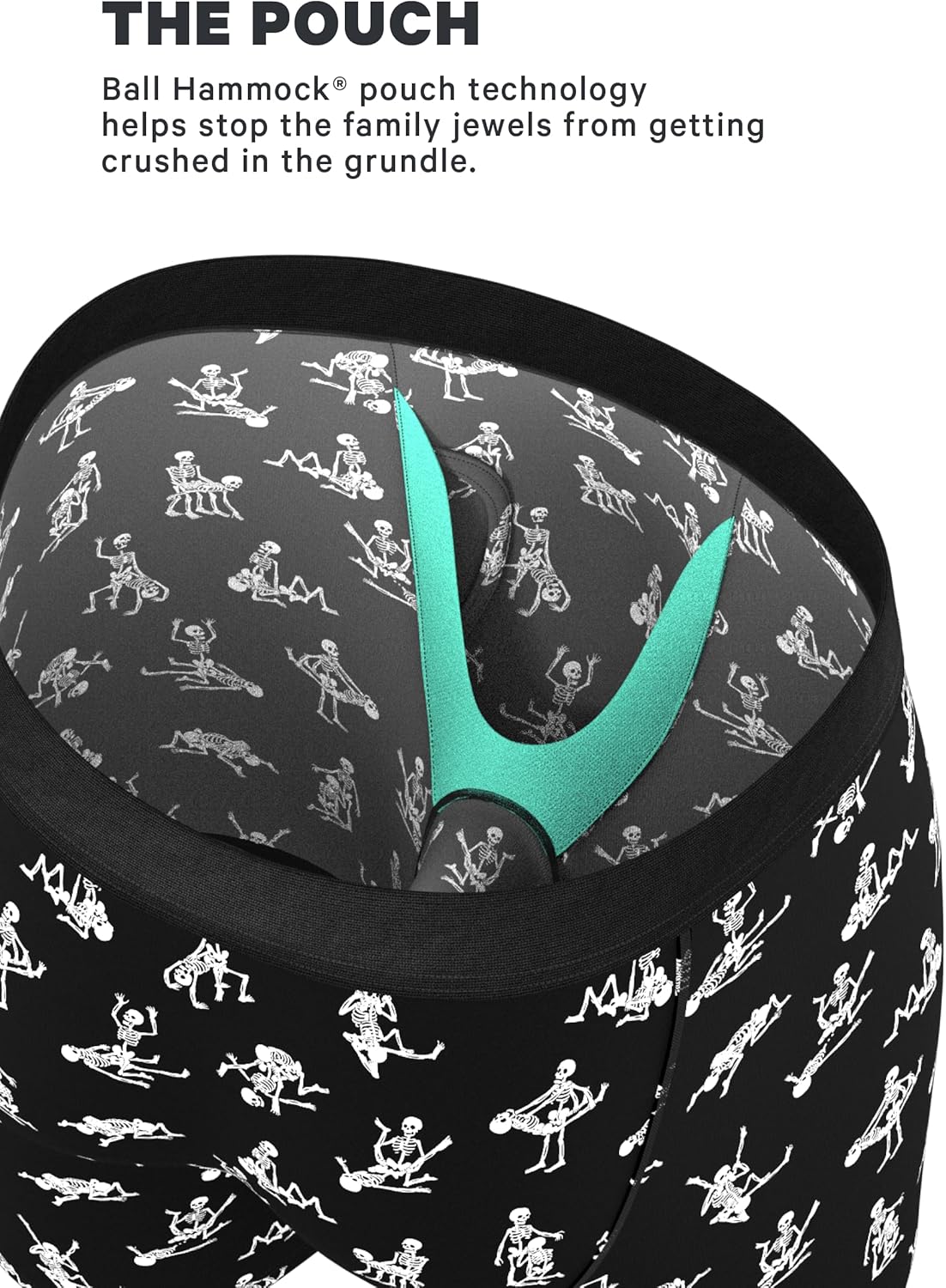 Shinesty Long Leg Boxer Briefs for Men - Support Ball Hammock Underwear - Image 2