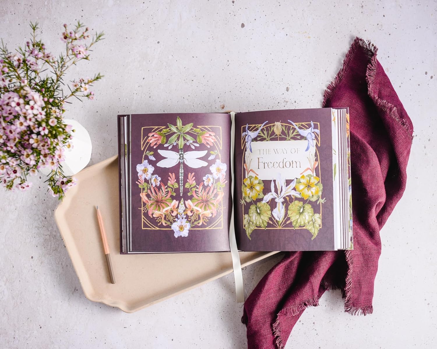 The Way of the Wildflower: Gospel Meditations to Unburden Your Anxious Soul – The Perfect Mother’s Day Gift for Christian Moms      Hardcover – October 14, 2025