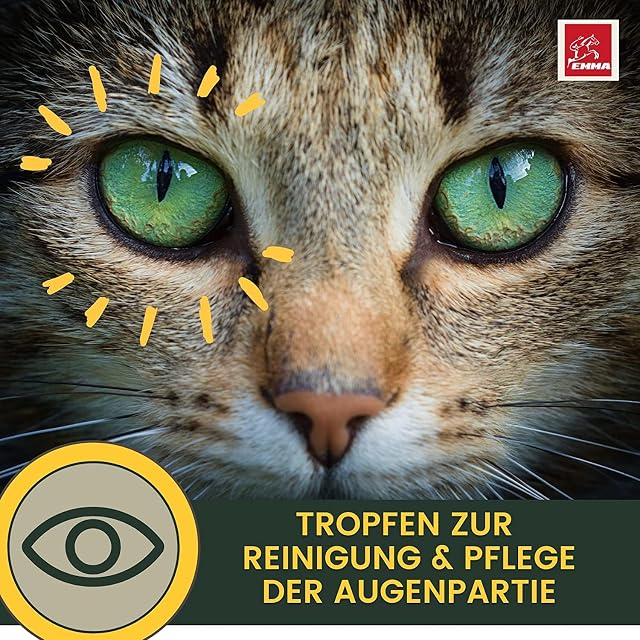 Foto 8 de 8 de EMMA Gotas para los ojos de gato - Cuidado de los ojos para gatos - Limpiador de ojos