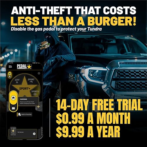 Vista 19 de PEDAL COMMANDER Controlador de respuesta del acelerador compatible con Toyota Tundra 2022-2025, Plug-and-Play, 4 modos, 36 niveles de sensibilidad