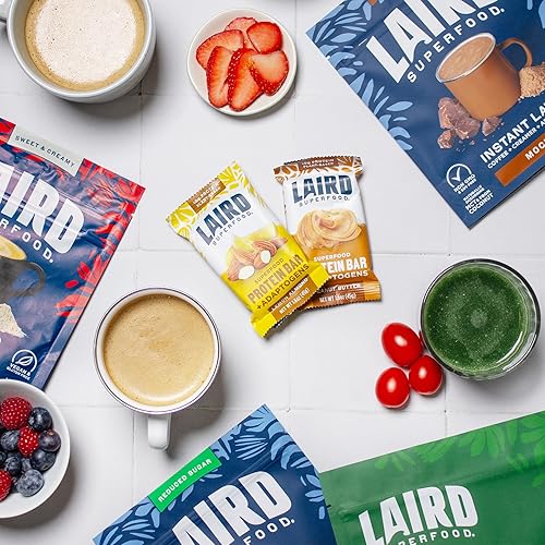 Miniatura 8 de Laird Superfood Polvo antioxidante de rojo diario, mezcla de lucha contra radicales libres, vitamina C, manganeso, 2 porciones de frutas y verduras