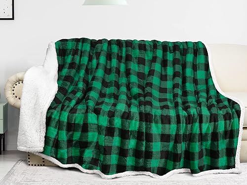 Miniatura 9 de Catalonia - Manta de micro felpa reversible suave y cálida de forro polar para cama o sofá o para ver la televisión 60 x 50 pulgadas diseño de