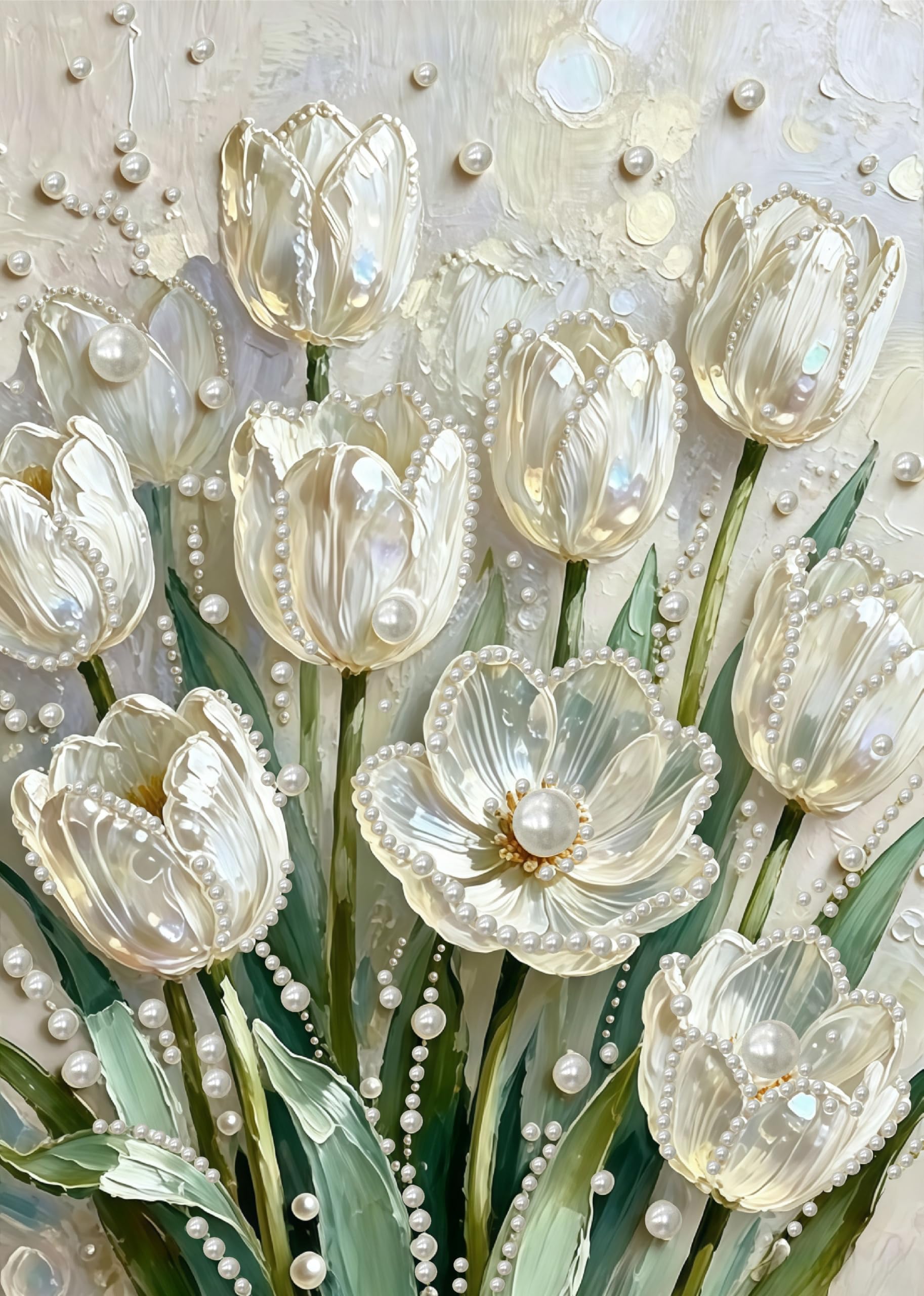 Acelii Flower Pearl Diamond