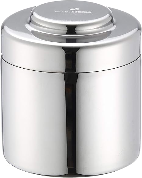 Amazon Co Jp ステンレスキャニスター 250g スプーン付 Hg2802 ホーム キッチン