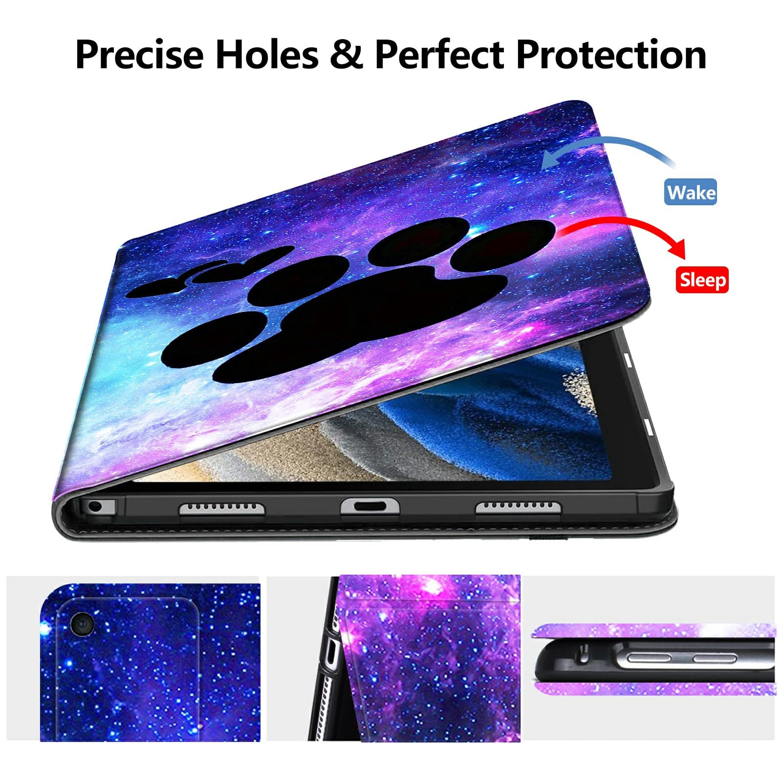 Lenovo Tab M10 Print PU Leather Stand Cover Case For / M10 2nd