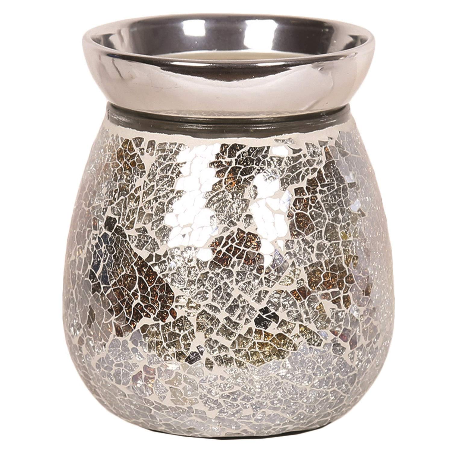 Aromatize Silver Gold & Crackle Electric Wax Melt Burner