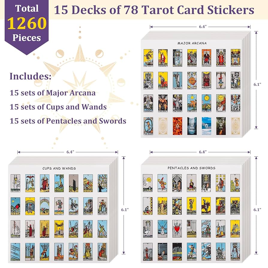 タロットカード　4種類まとめ売り Amazon.co.jp: ALKALO タロットカード ガイドブック付き 80枚