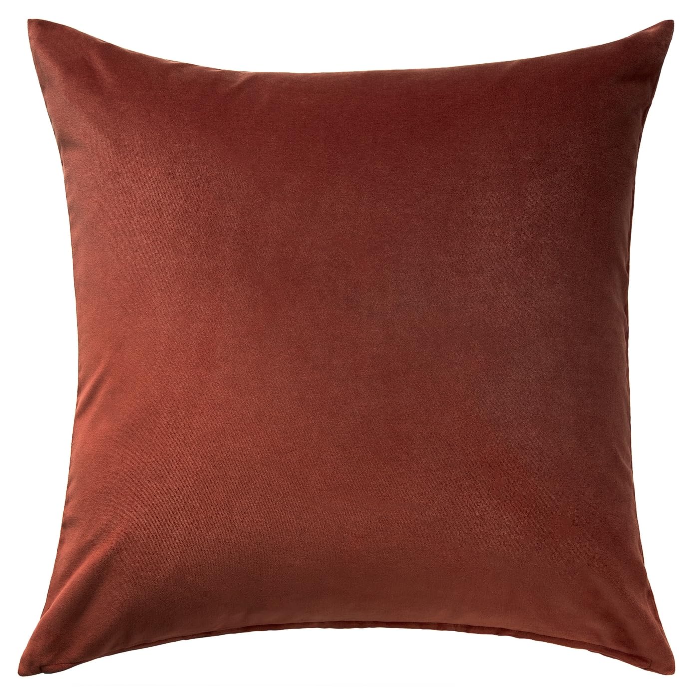 Cushion cover, red/brown,