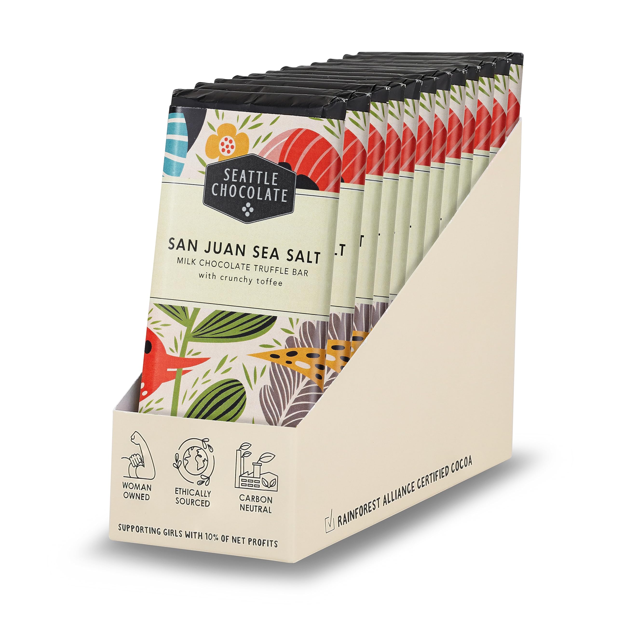 San Juan Sea Salt Truffle Bar (12 count)