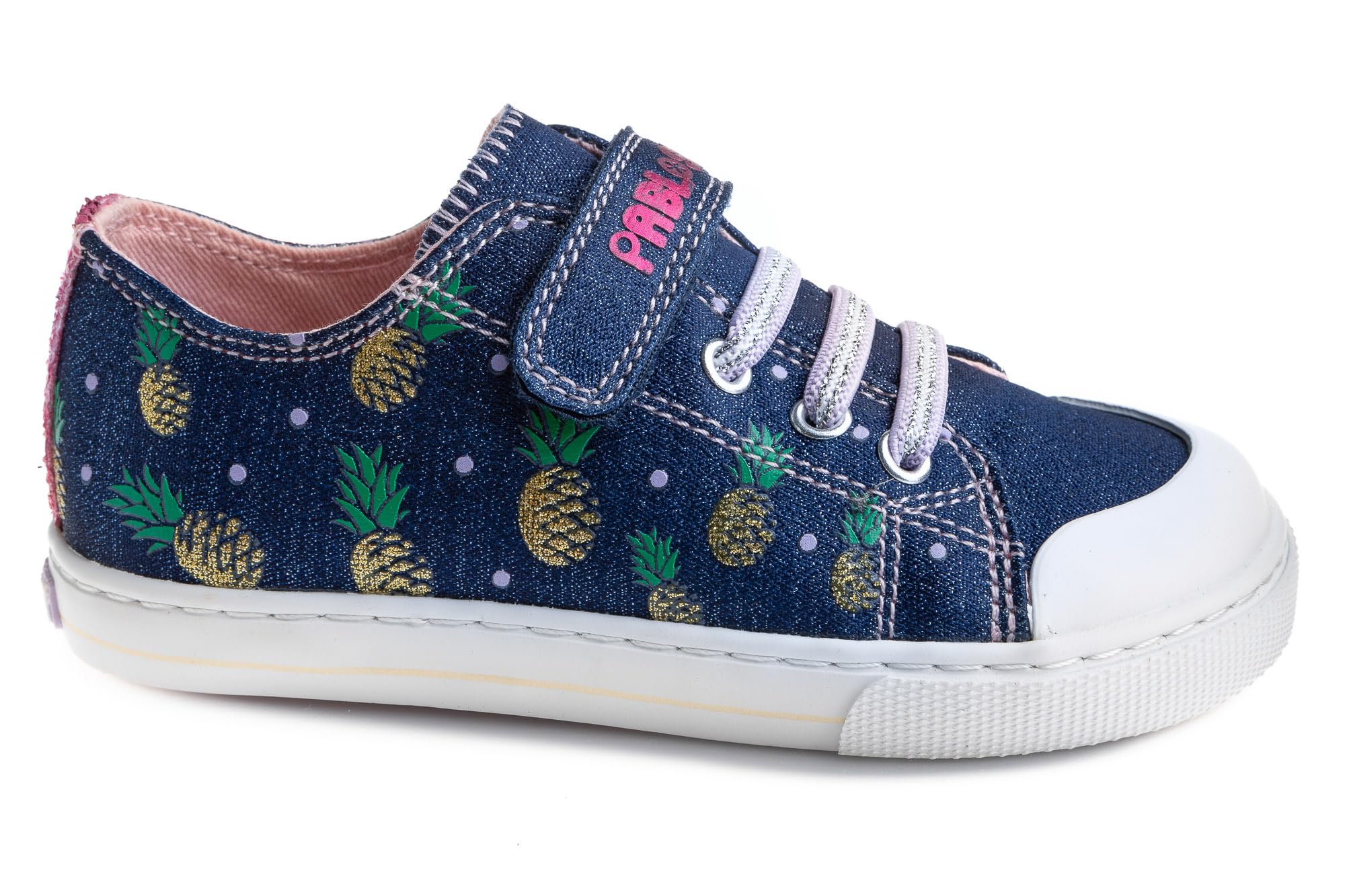 Pablosky Canvas 981320, Trainers, Blue, 2.5 UK Child