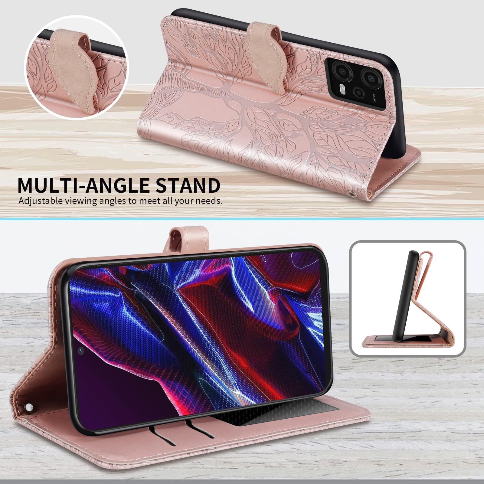 Housse Xiaomi Redmi Note 12 Pro/Poco X5 Pro 5G Papillons Doré - Ma Coque La Réunion