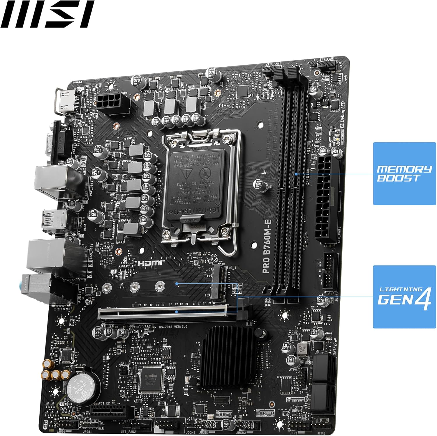 Placa Mãe MSI PRO B760M-E: Review Testado por 7 dias para gamers