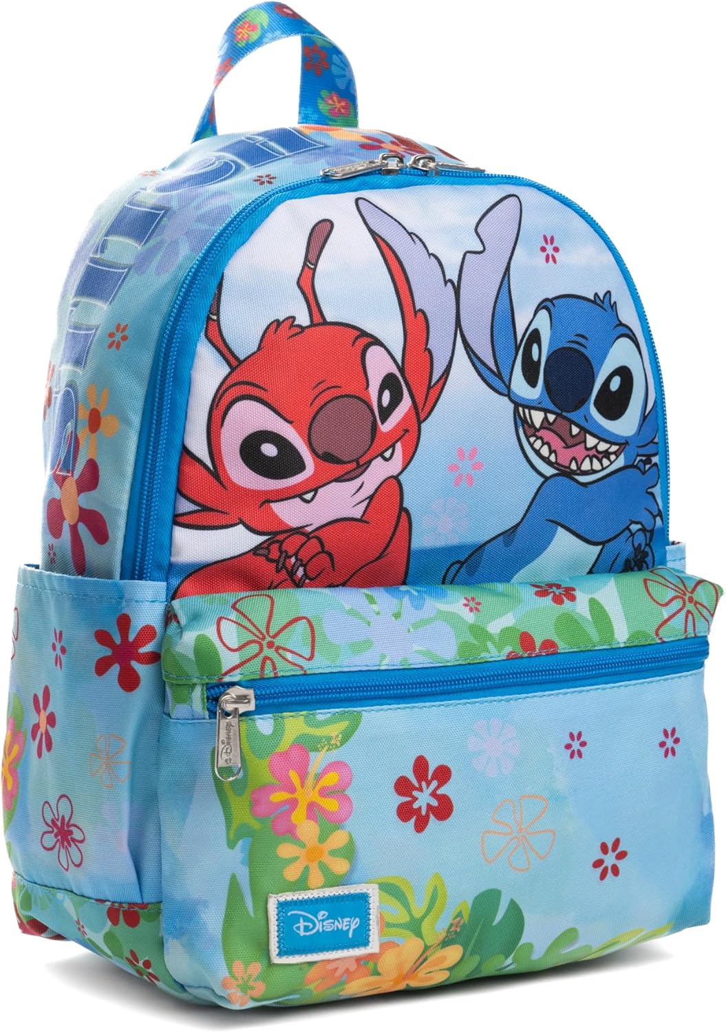Disney Stitch And Leroy 13" Deluxe Nylon Mini Backapck - Image 3