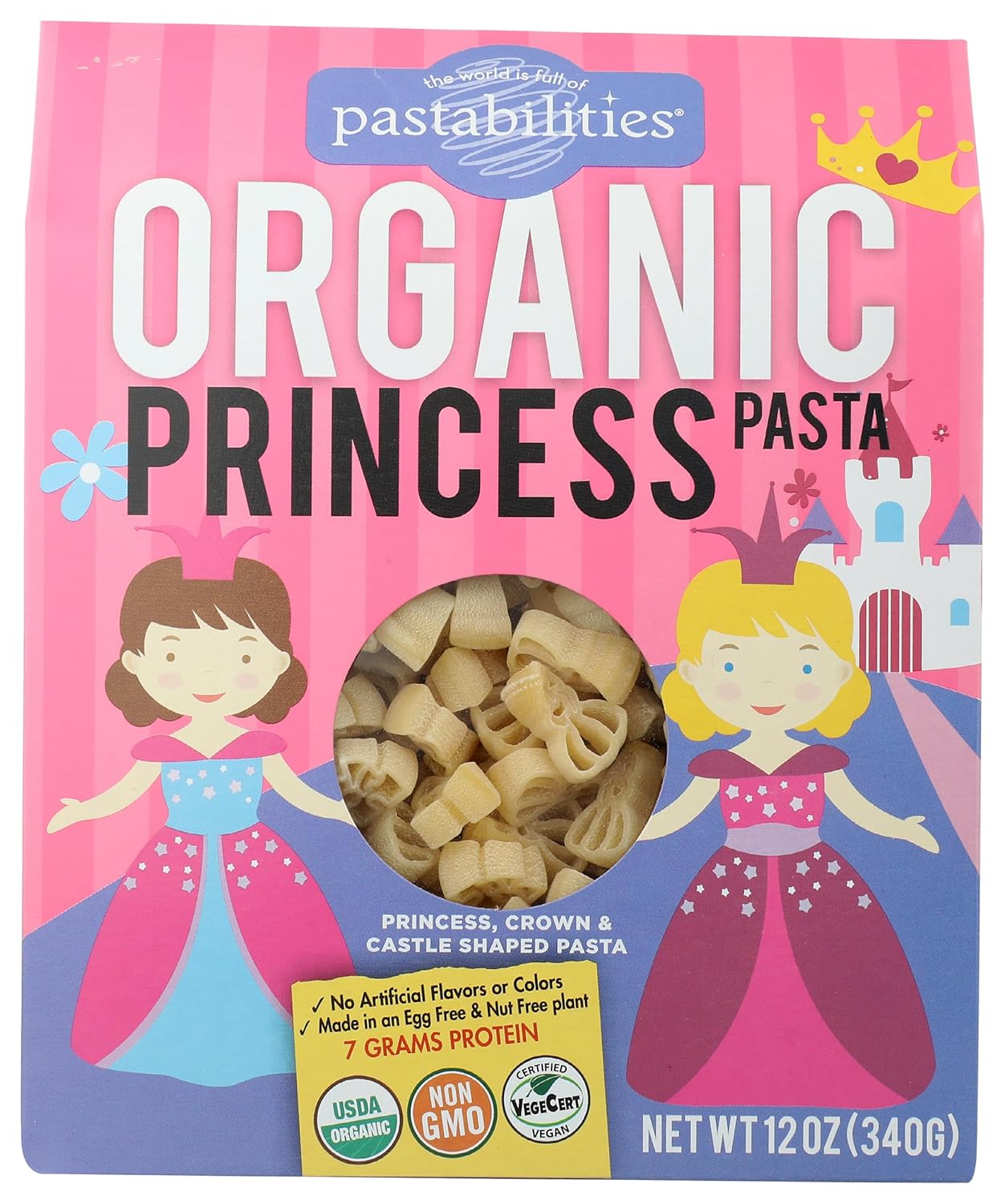 PASTABILITIES Organic Princess Pasta, 11 OZ Grocery