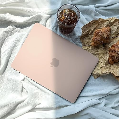 Miniatura 2 de Anban Funda compatible con MacBook Air de 13 pulgadas M1 2022 2021 2020 2019 2018 versión A2337 A2179 A1932 Touch ID, funda rígida de plástico para