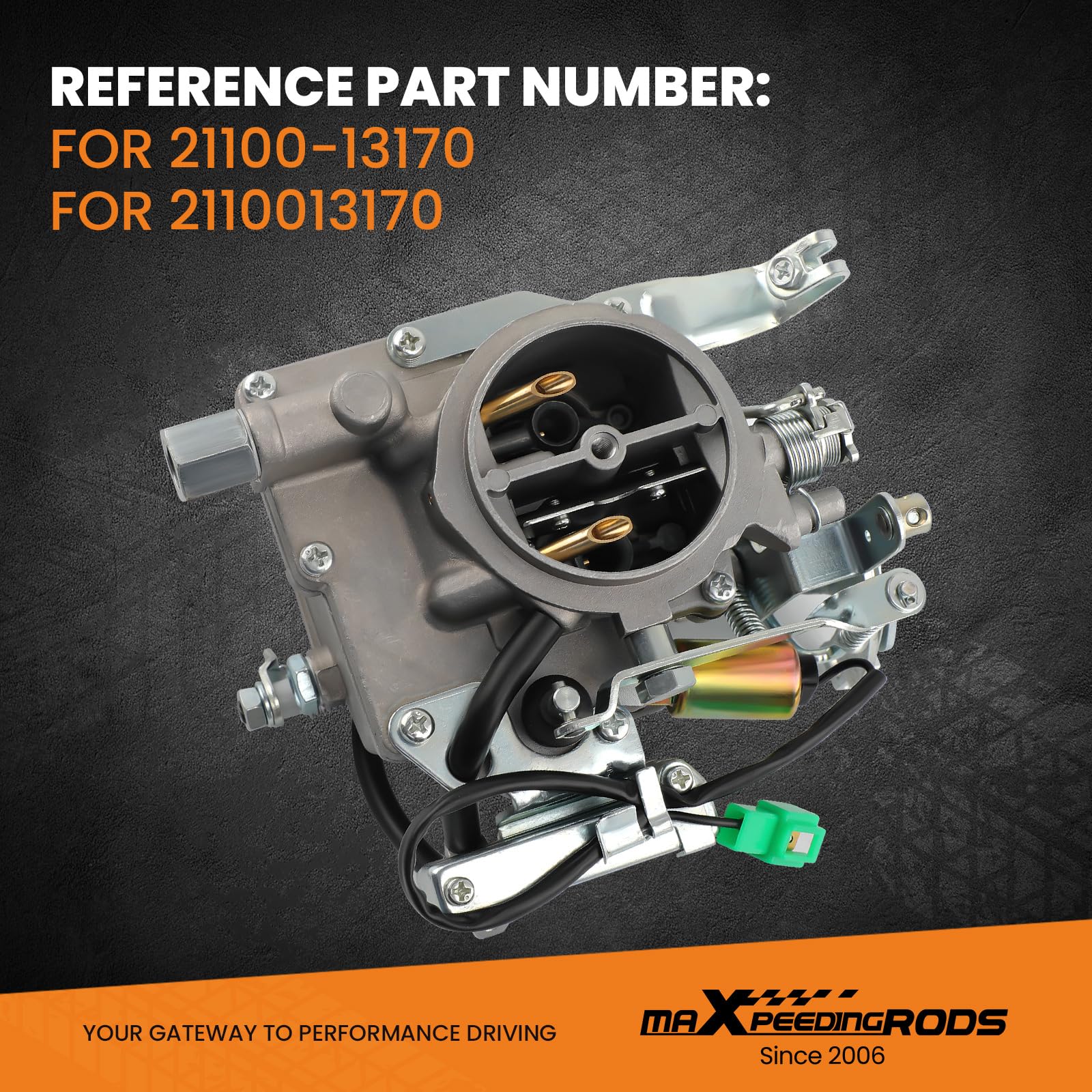 maXpeedingrods Carburator para Toyota 4K para Corolla 77-81 Starlet 82-84 2110013170 Carburador/carb