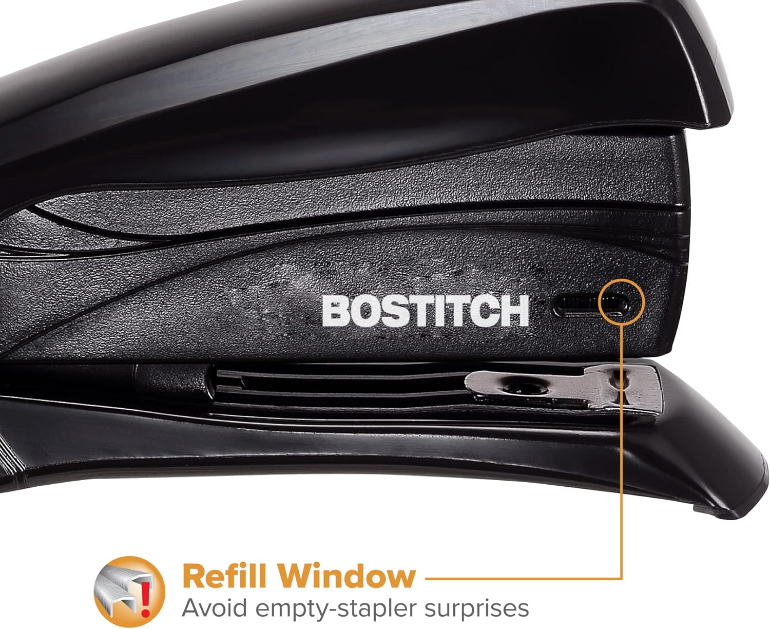 Bostitch Office Inspire Stapler, 15 Sheet acity, One Finr Use, No