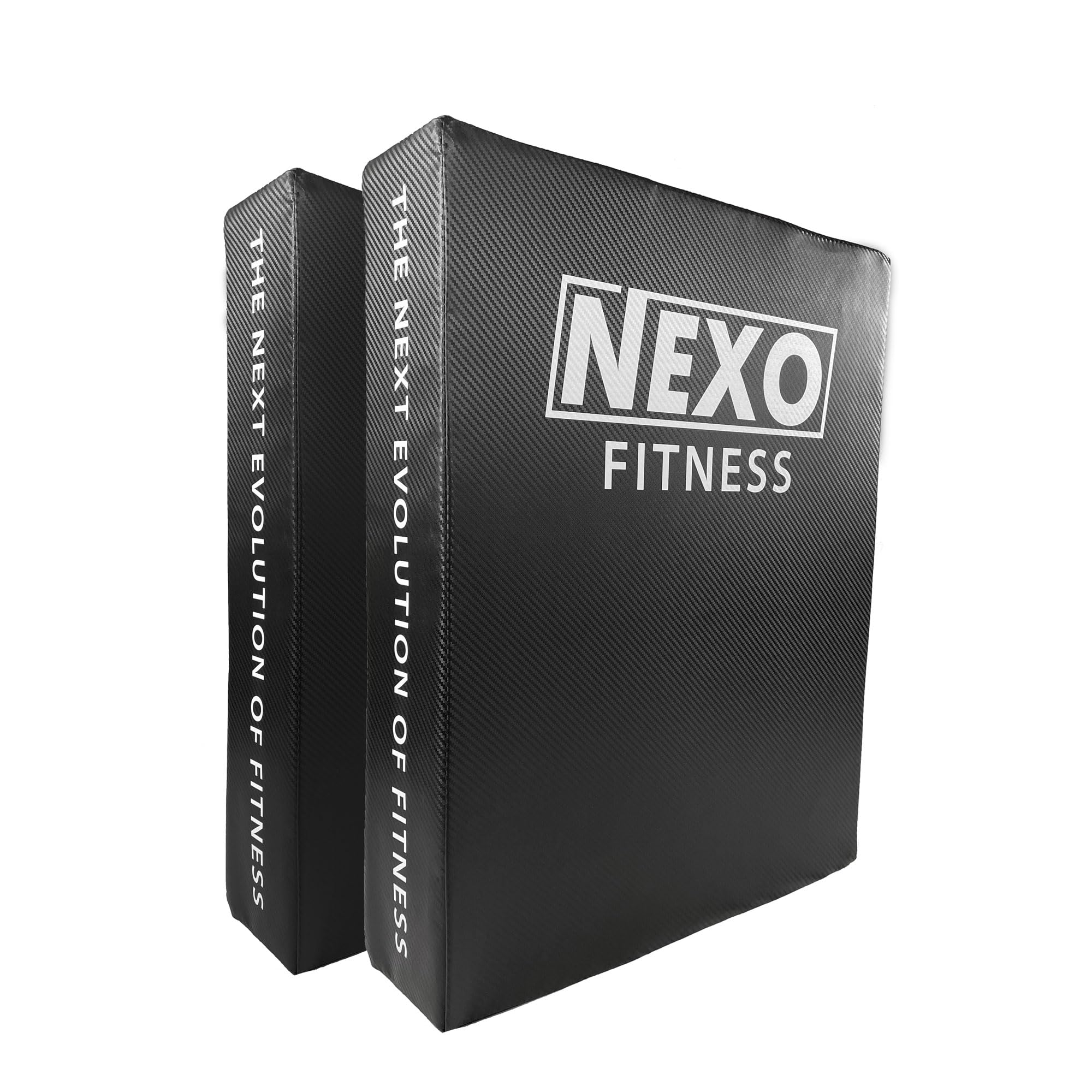 NEXO Fitness Crash Pads for Weightlifting - Impact Protection and Silence Drops - Set of 2