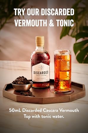 Discarded Sweet Cascara Red Vermouth I 21% vol I 50cl I Award-Winning Zero-Waste Sweet Red Vermouth