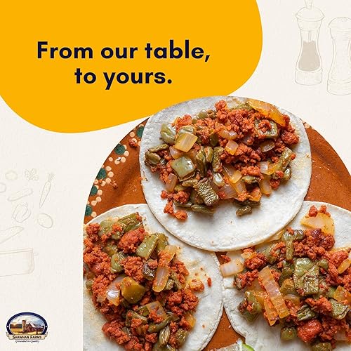 Miniatura 6 de Shawhan Farms Condimento tradicional de chorizo, sin OMG, naturalmente sin gluten, ideal para condimentos suaves para salchichas, botella de 9 onzas