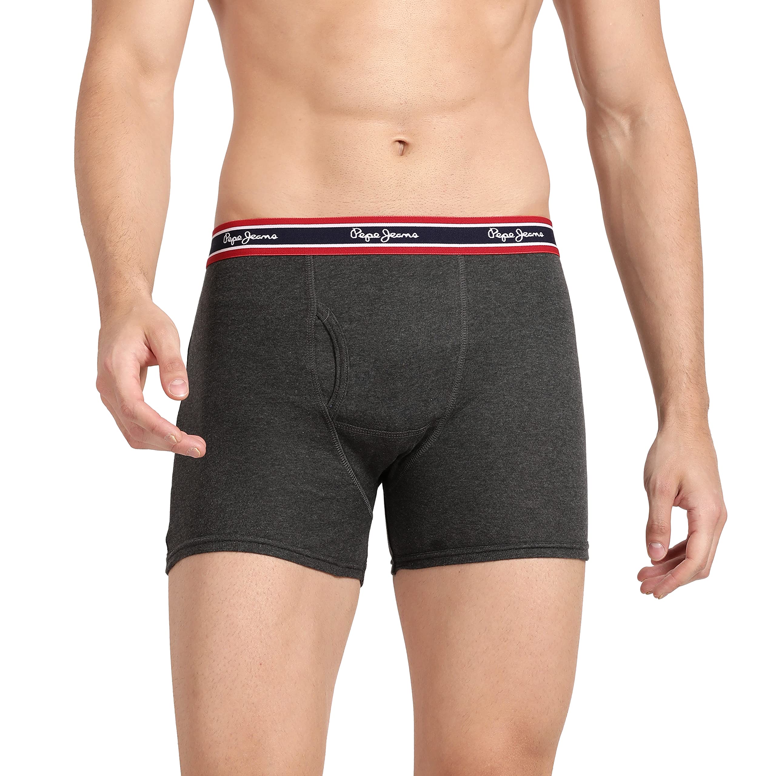 pepe jeans Men's Cotton Regular Solid Trunks-picture-27
